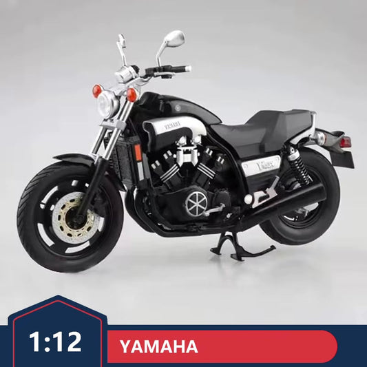 Original 1:12 Qingdao Club Vmax Locomotive Big Devil Collection Car Model Motorcycle Model