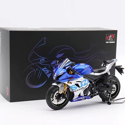 GSX R1000 Motorcycle LCD Factory 1:12 Simulation Alloy Car Model Collection