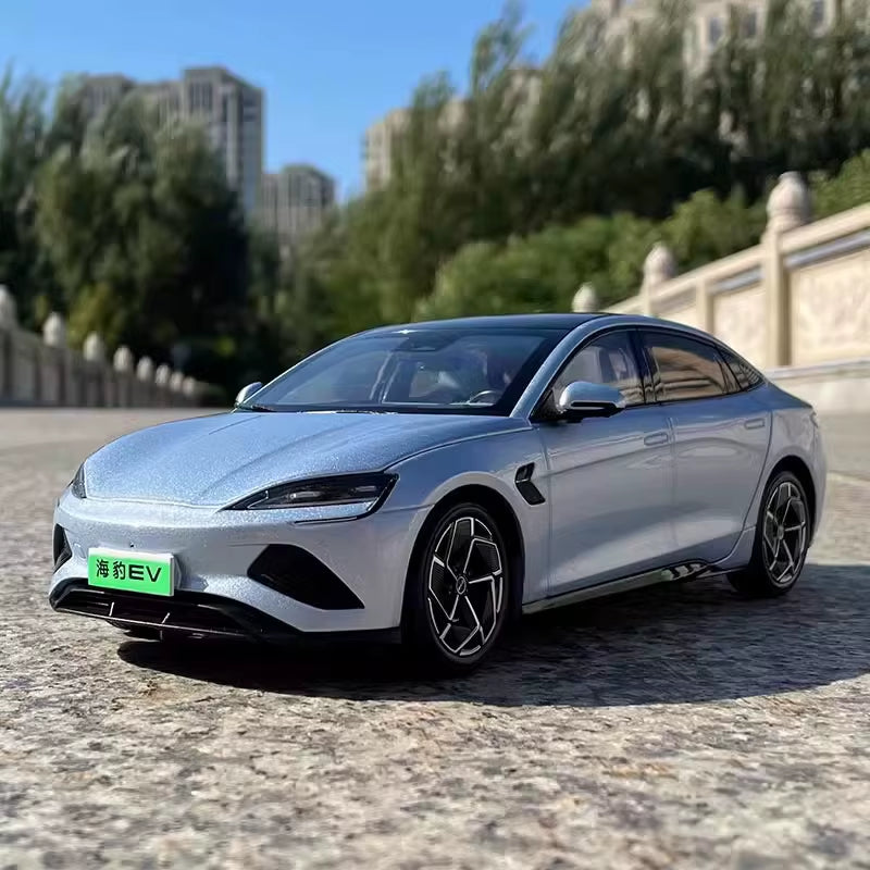 Domestic Original 1:18 Seal Dm-I Car Model EV Electric Vehicle New Energy Alloy Car Model