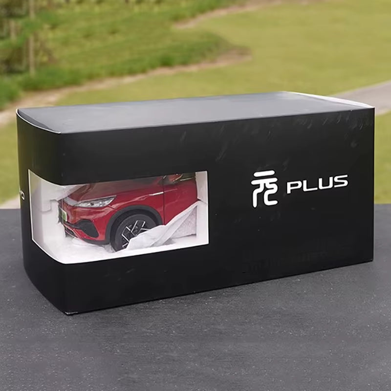 1: 18 Original Factory Yuan plus Model Off-Road Vehicle Small SUV Alloy Simulation Car Model