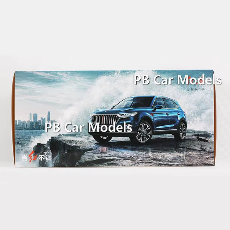 1: 18 Original Hongqi HS5 Off-Road SUV Alloy Simulation Car Model Collection Gift Ornaments