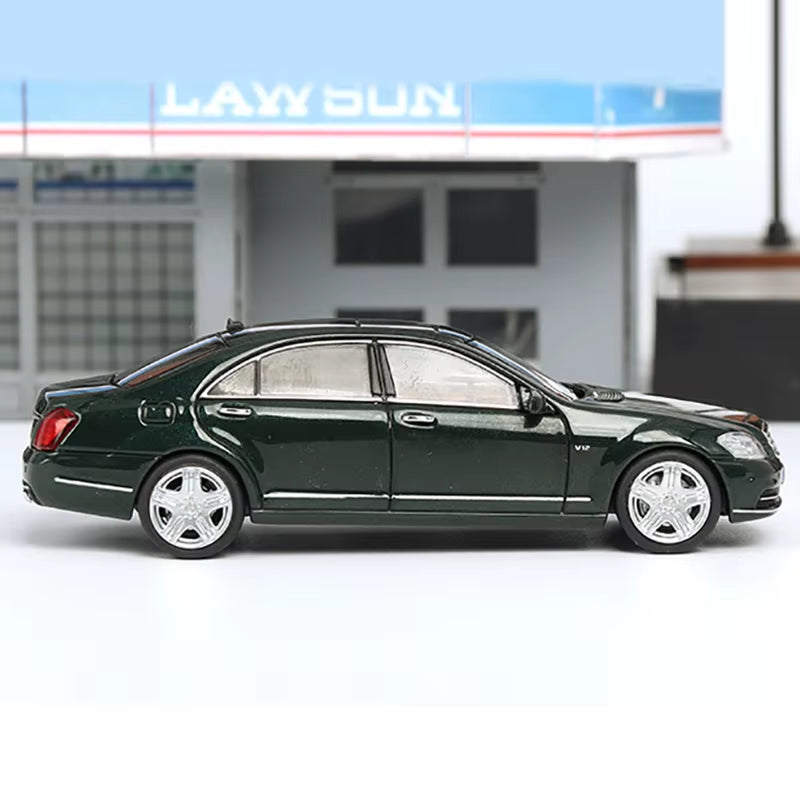 MOTORHELIX 1:64 MH for S-Class S600L W221 Simulation Alloy Car Model