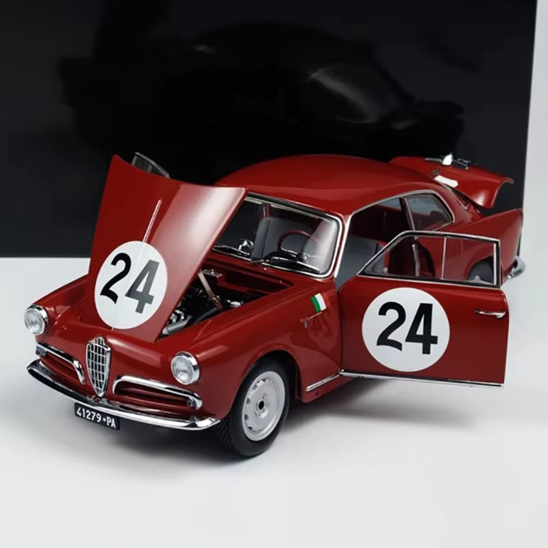 Kyosho 1:18 for GIUL SV 1956 TF # 24 Car Model Ornament