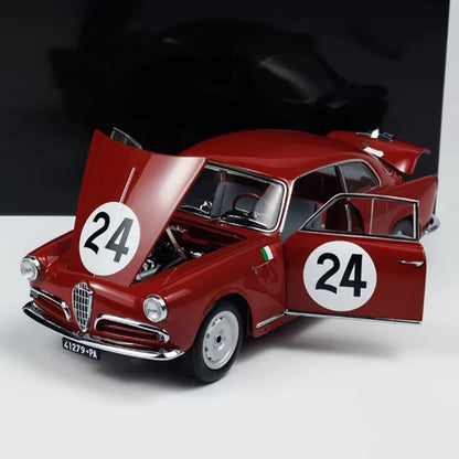 Kyosho 1:18 for GIUL SV 1956 TF # 24 Car Model Ornament