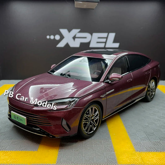 Domestic Original 1:18 Seal Dm-I Car Model EV Electric Vehicle New Energy Alloy Car Model