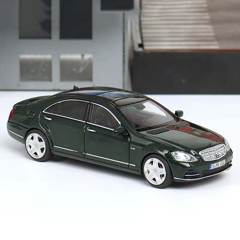 MOTORHELIX 1:64 MH for S-Class S600L W221 Simulation Alloy Car Model