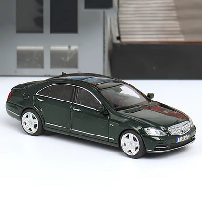 MOTORHELIX 1:64 MH for S-Class S600L W221 Simulation Alloy Car Model