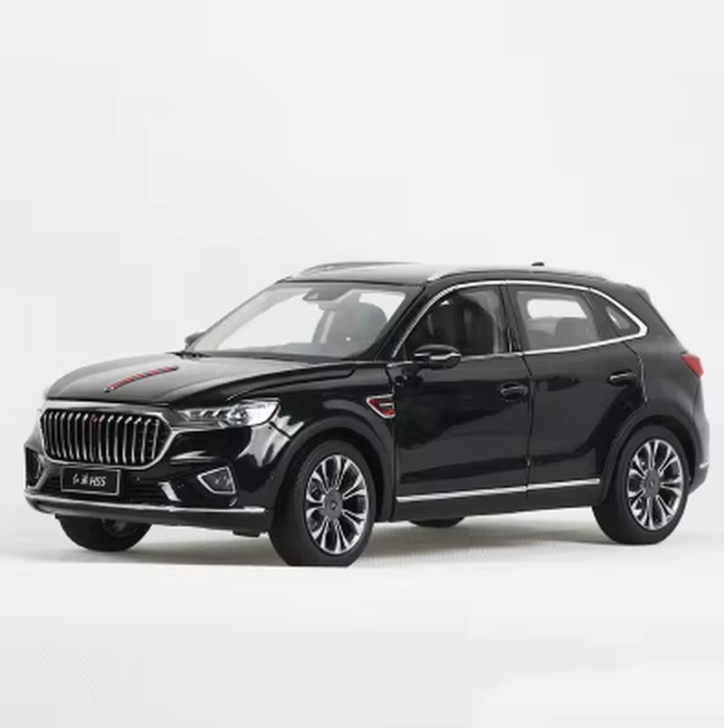 1: 18 Original Hongqi HS5 Off-Road SUV Alloy Simulation Car Model Collection Gift Ornaments