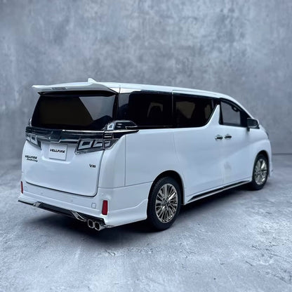 Kengfai 1:18 for Vellfire MPV Business Car Nanny Car Car Car Model Car Model Collection