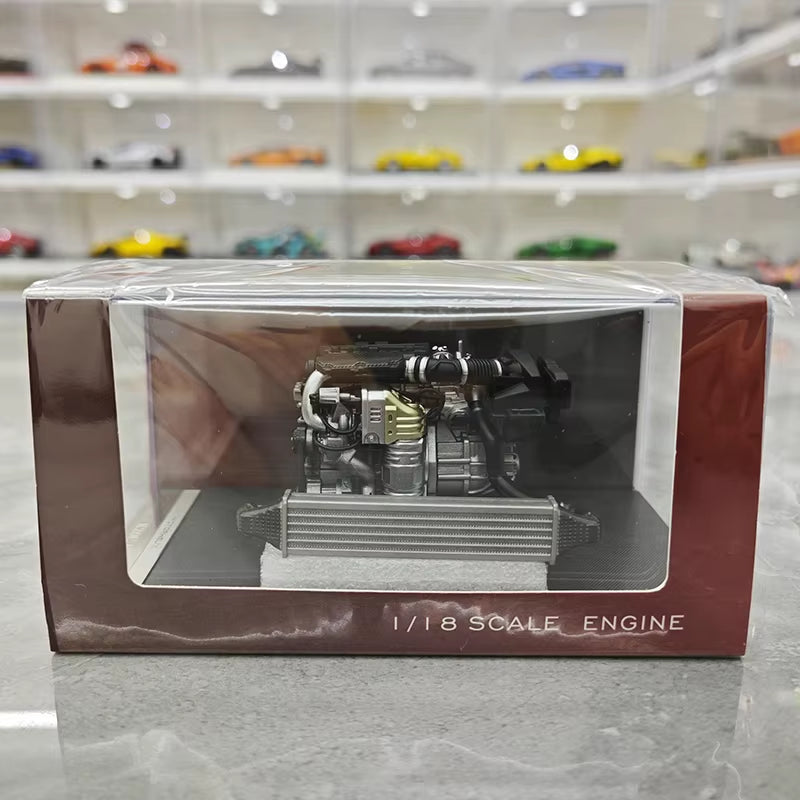 MOTORHELIX 2024 HEC Exhibition Limited Edition Engine Finished Model 1 18 Ornament