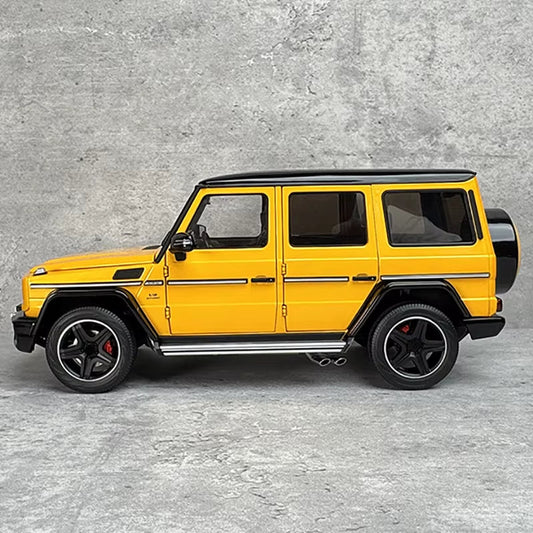 AR 1:18 for G63 (W463) 2017 Yellow Alloy Limited Edition Car Model Collection