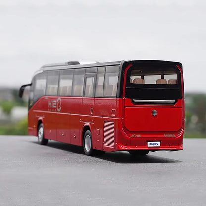 1:36 Original Zhongtong Bus H12 Super Alloy Bus Model+Small Gift