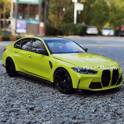 MINICHAMPS Original Factory 1:18 for M3 Safety Car Alloy Car Model Thunder Edition 2021