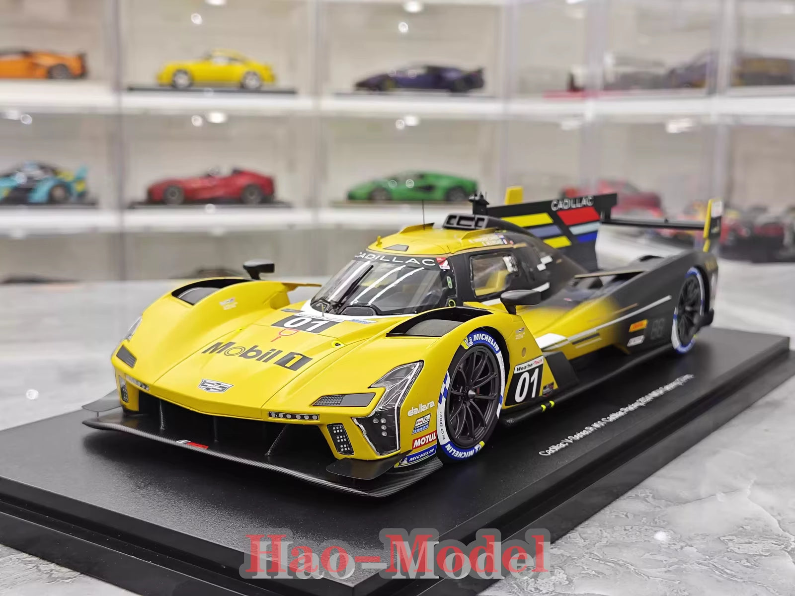 For Cadillac Topspeed 1/18 for Cadillac V-Series.R #01 2024 Le Mans Resin Diecast Model Car Gifts