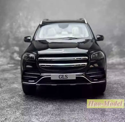 1/18 for Benz GLS AMG SUV X167 Alloy Metal Diecast Model Car Toys Boys Birthday Gifts Hobby Display Collection Ornaments Black