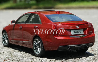 1/18 for CADILLAC ATS-L Diecast Metal Model Car Toys Gifts Collection Display Red/White Ornaments