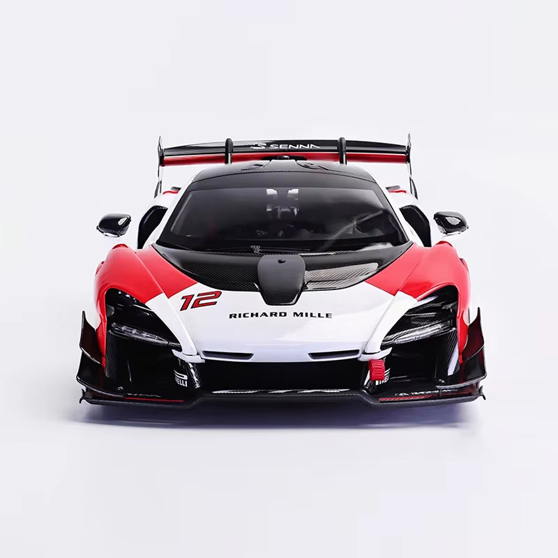 LCD 1:18 for Senna GTR Alloy Fully Open Model Ornament
