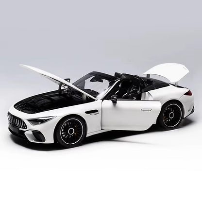Iscale 1/18 for SL63 R232 Coupe Alloy Full-Open Convertible Car Model Collection