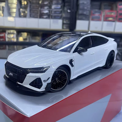 RS7 ABT Modified Kengfai 1:18 Alloy Fully Open Car Model