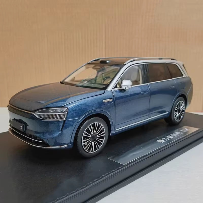 Original Sailis Wenjie M9 Car Model, New Energy SUV 1:18 Alloy Simulation Car Model