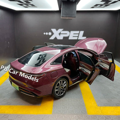 Domestic Original 1:18 Seal Dm-I Car Model EV Electric Vehicle New Energy Alloy Car Model