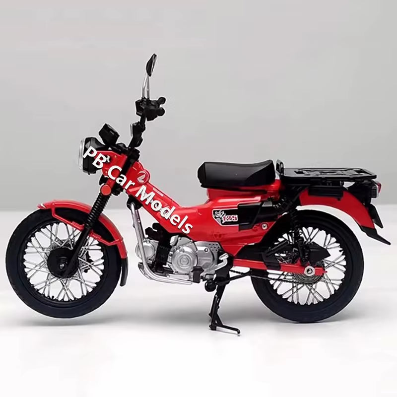 Qingdao Society 1/12 CT125 Juvenile Animal Motorcycle Simulation Alloy Motorcycle Model Decoration Birthday Gift