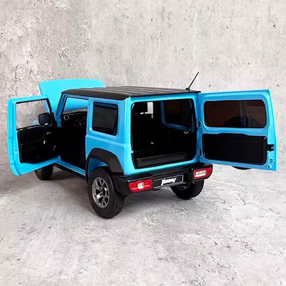 LCD Original Jimny Car Model 1:18 Jimny Alloy Off-Road Vehicle Simulation Car Model