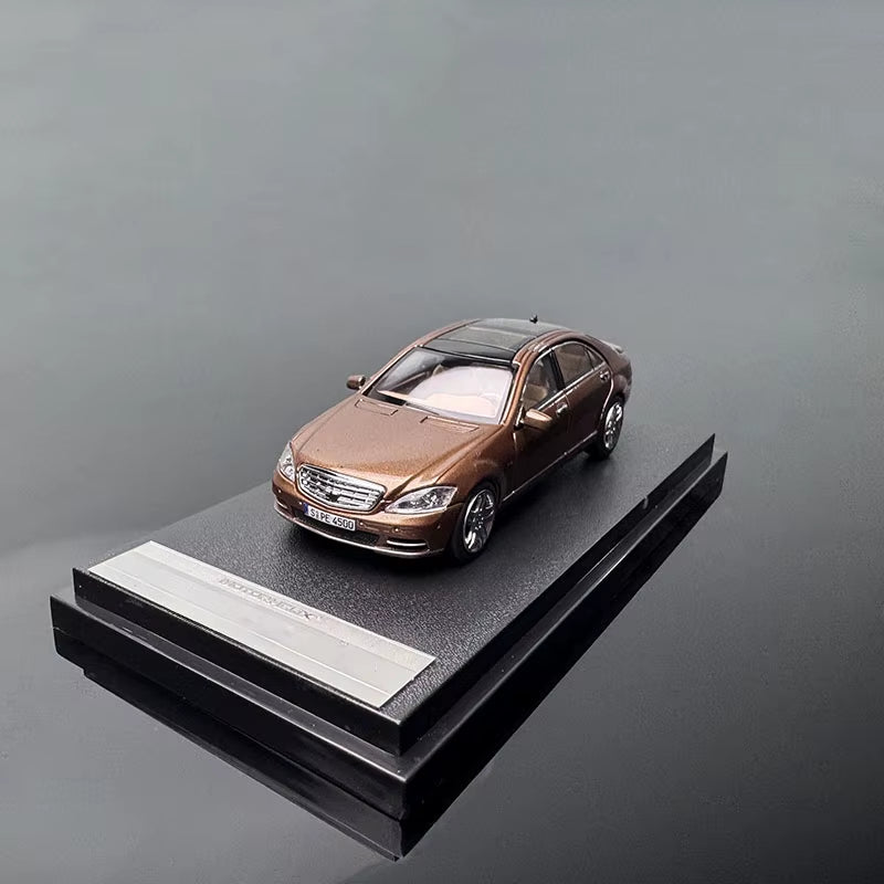 MOTORHELIX 1:64 MH for S-Class S600L W221 Simulation Alloy Car Model