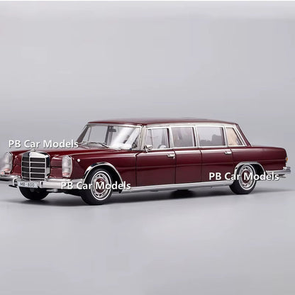 Kengfei 1:18 Pullman W100 600 Alloy Car Model Collection Car Model+Small Gift