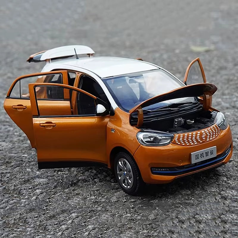 Original GC1 Car Model, New Energy Pure Electric 1:18 Alloy Simulation Car Model