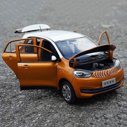 Original GC1 Car Model, New Energy Pure Electric 1:18 Alloy Simulation Car Model