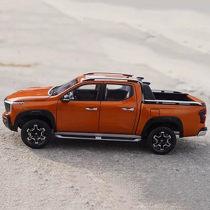 Original Forchangan Hunter Pickup Truck Model 1:18 2024 Extended Range Pickup Truck Alloy Simulation Car Model