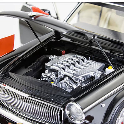 1: 24Th Century Dragon Hongqi Car Model Simulation Alloy Car Car Model Hongqi 70Th Anniversary Review Car Model