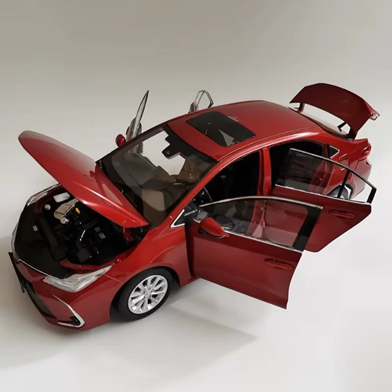 Original for Corolla Car Model 12Th Generation COROLLA 2019 1:18 Car Model