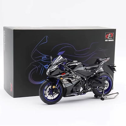 GSX R1000 Motorcycle LCD Factory 1:12 Simulation Alloy Car Model Collection