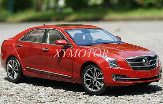 1/18 for CADILLAC ATS-L Diecast Metal Model Car Toys Gifts Collection Display Red/White Ornaments