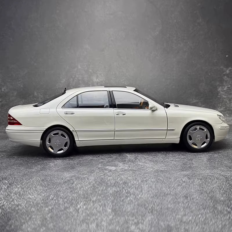 NOREV 1:18 for W220 S600 Butterfly Run Alloy Fully Open Car Model