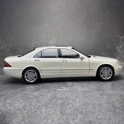 NOREV 1:18 for W220 S600 Butterfly Run Alloy Fully Open Car Model