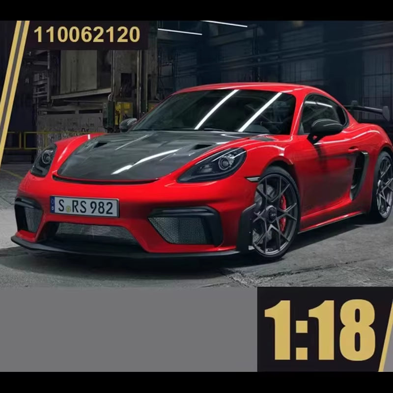 Minichamps for 2024 CAYMAN GT4 RS Simulation Alloy Metal Car Model Collection 1 18