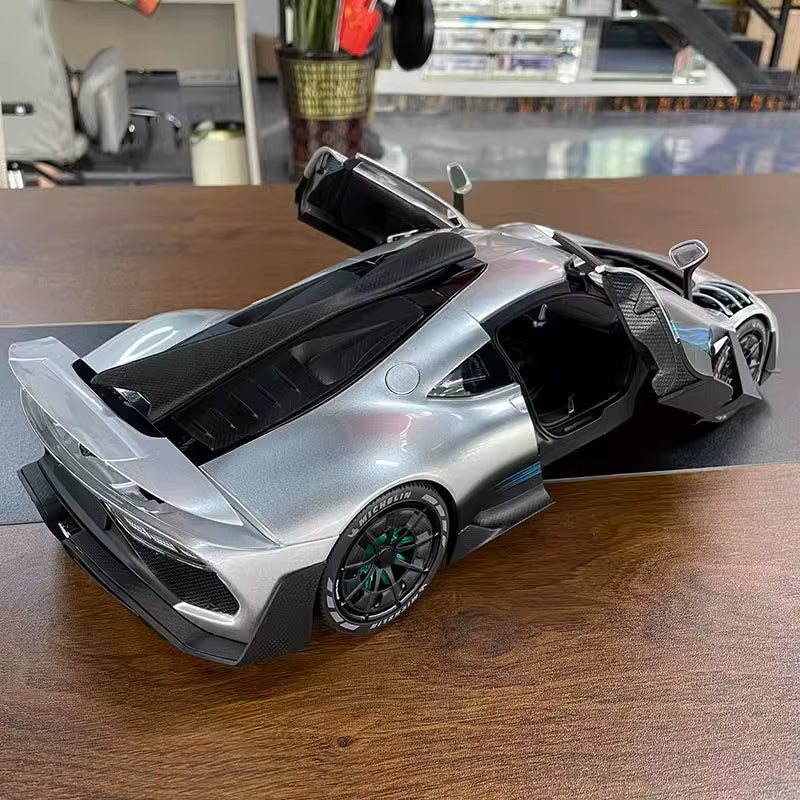 NZG 1:12 for ONE Simulation Alloy Metal Fully Open Car Model Collection Ornament Gift 2023