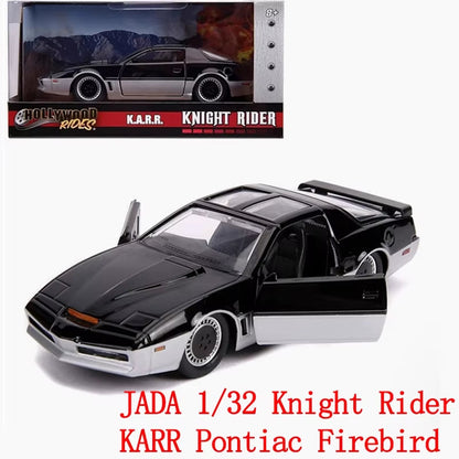 JADA Diecast Alloy 1/32 Knight Rider KITT/KARR 1982 Pontiac Firebird Sports Car Model Static Collection Holiday Gifts Toys