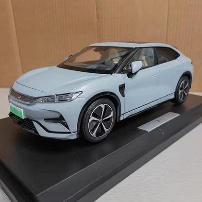 Original Song L Car Model Song 2024 New Energy 1:18 Alloy Simulation Car Model