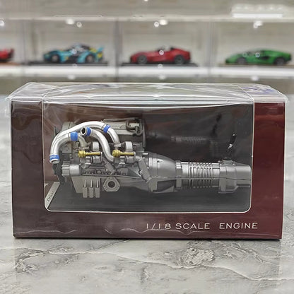 MOTORHELIX 2024 HEC Exhibition Limited Edition Engine Finished Model 1 18 Ornament