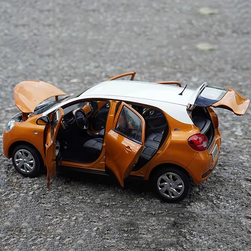 Original GC1 Car Model, New Energy Pure Electric 1:18 Alloy Simulation Car Model