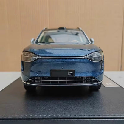 Original Sailis Wenjie M9 Car Model, New Energy SUV 1:18 Alloy Simulation Car Model