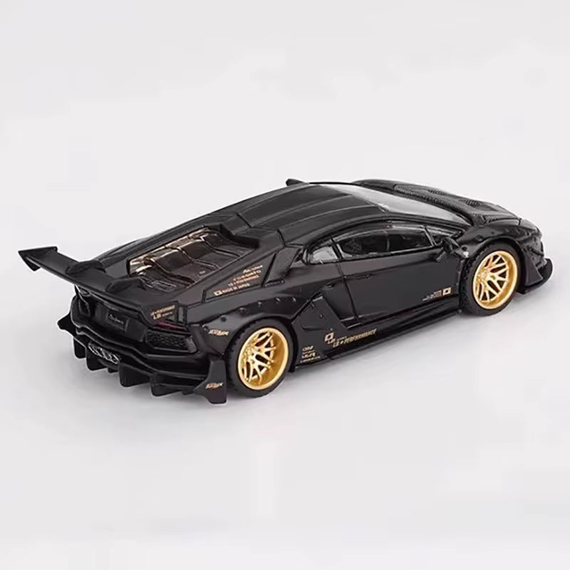 MINIGT 1:64 for Aventador Wide Body Modified Alloy Car Model # 1087