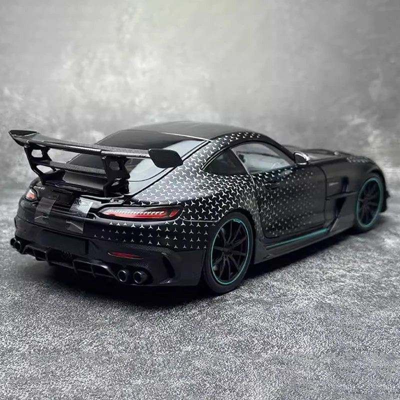 Minichamps 1:18 for GT BLACK SYSTEMS Starry Coating Alloy Car Model Simulation