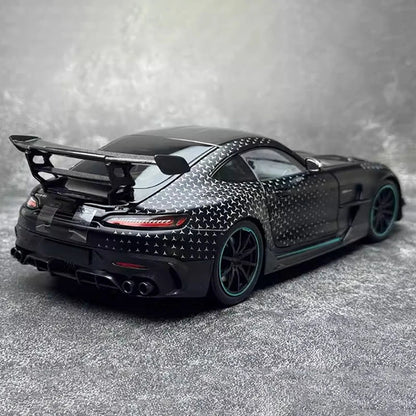 Minichamps 1:18 for GT BLACK SYSTEMS Starry Coating Alloy Car Model Simulation