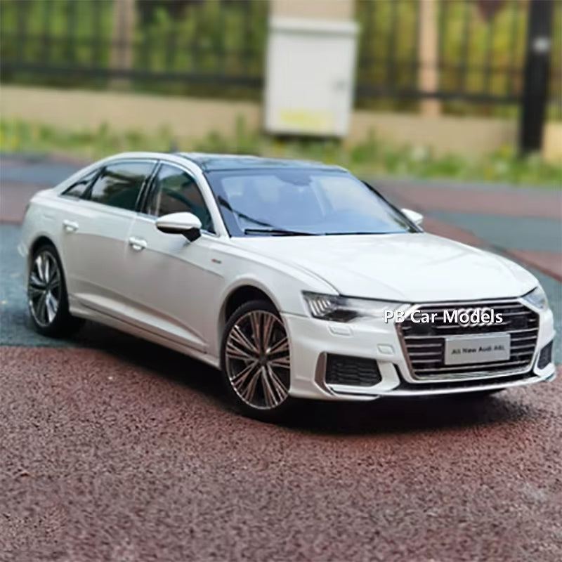 Original 1:18 2019 A6L Alloy Sedan A6L Car Model Car Model New A6 Model Die-Casting Car Model
