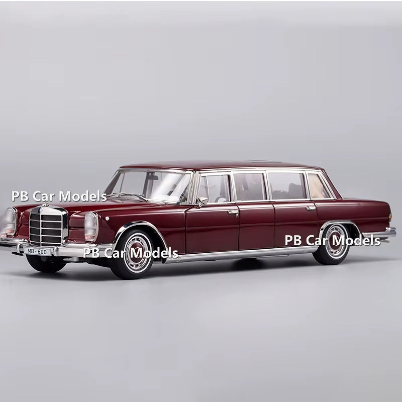 Kengfei 1:18 Pullman W100 600 Alloy Car Model Collection Car Model+Small Gift